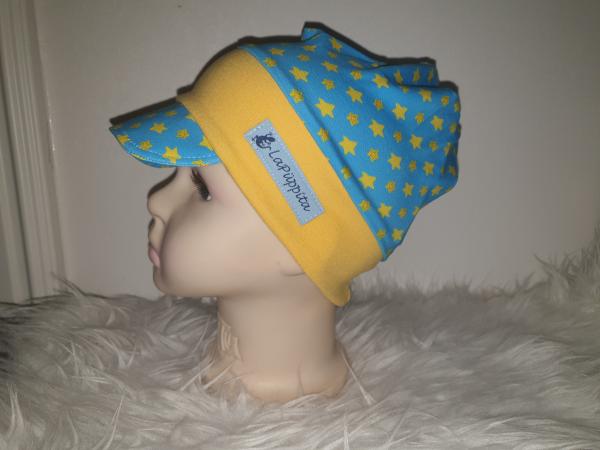 Schirmmütze im Beaniestyle KU 45-47cm "Sternchen"